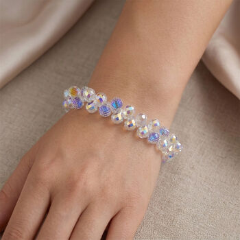 Kristall Armband flexibles Armband