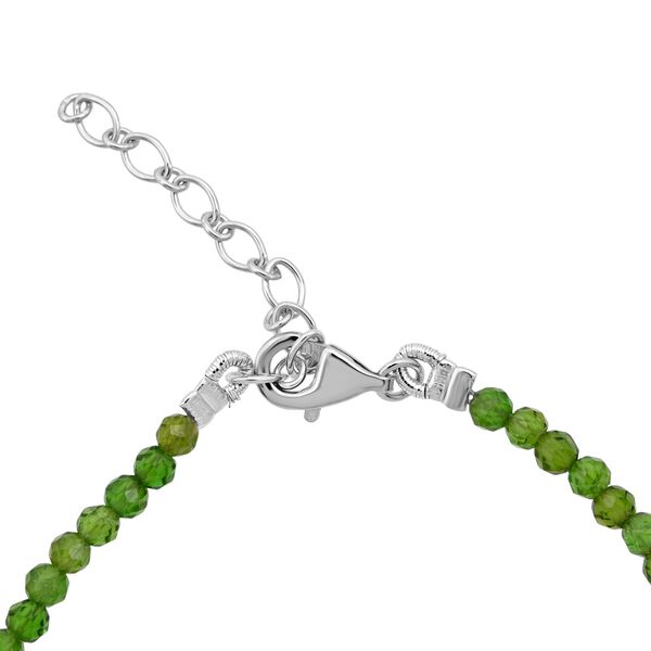 D'Joy  nat&uuml;rliches Chromdiopsid Armband, 18 cm - 6 ct. image number 2