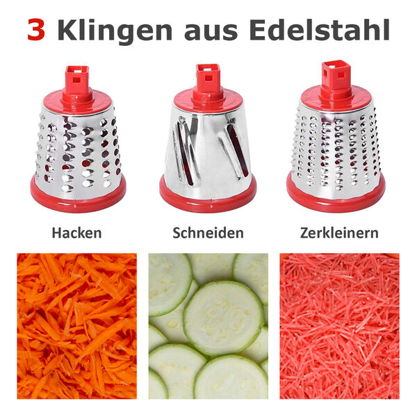 Obst- und Gem&uuml;seschneider, Rot image number 15