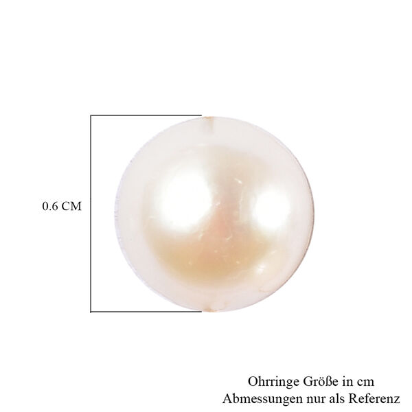 5-7 mm japanische Akoya-Perle-Ohrstecker - 10,46 ct. image number 5