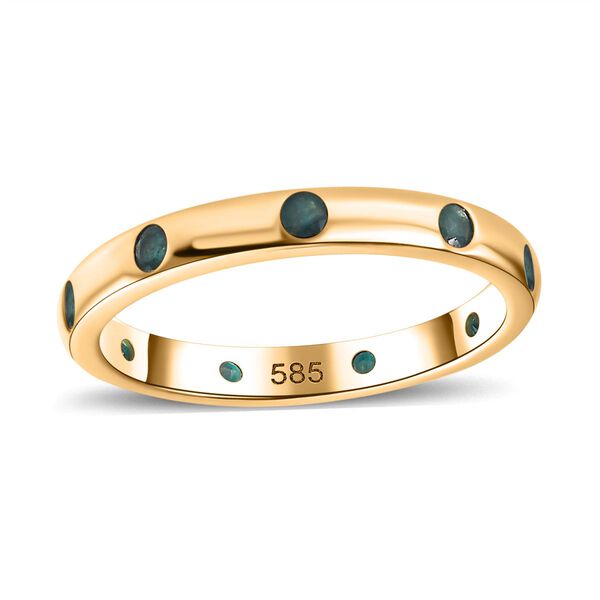 AAA Grandidierit Ring in 585 Gold - 0,39 ct. image number 7