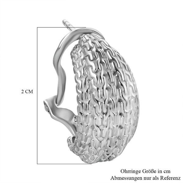 Royal Bali Kollektion- Strukturierte Ohrringe image number 5