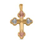 585 Gold Tricolor Anhänger