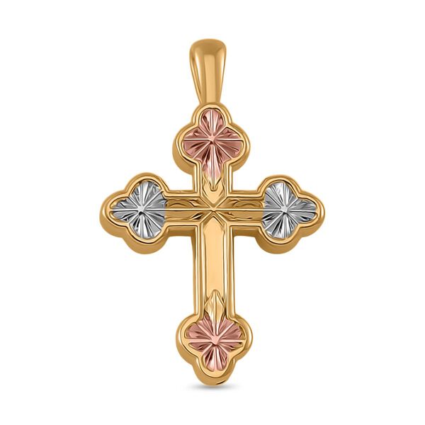 Kreuz-Anhänger in 585 Gold image number 0