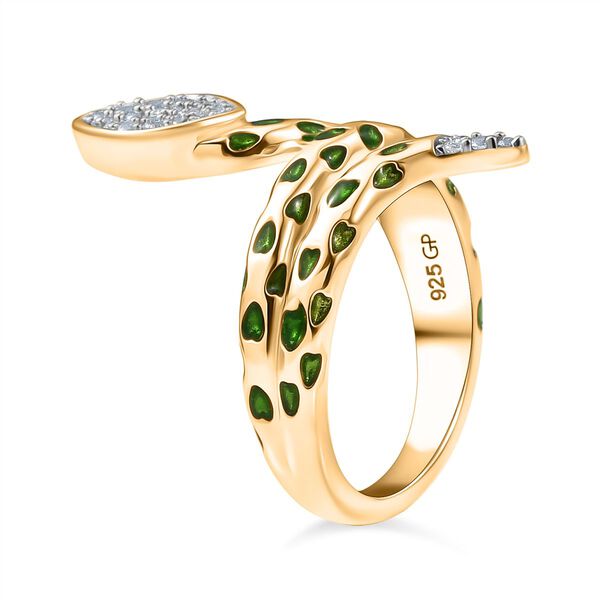 GP Trionfo Kollektion- Wei&szlig;er Zirkon und blauer Saphir Ring - 0,36 ct. image number 5