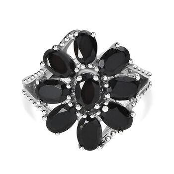 Schwarzes Spinell-Schmuckset - 34,73 ct.