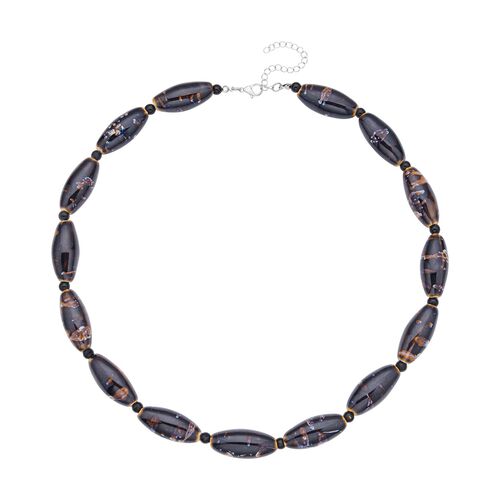 Keramik-Halskette, 60 cm, silberfarben 756.00 ct image number 0