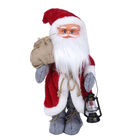 Tanzender Weihnachtsmann, 3xAA Batterie (nicht inkl.), Größe 18x15x60 cm, Rot und Weiß