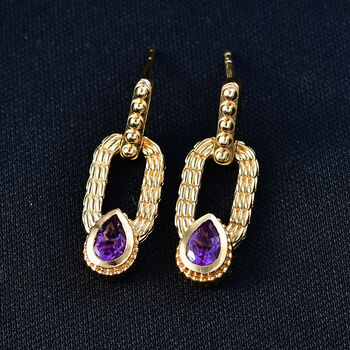 EverTrue bolivianische Amethyst Ohrringe - 0,78 ct.