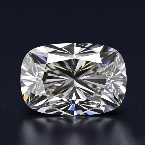 LUXURIANT DIAMOND- IGI zertifizierter VS-G Labor Diamant ungefasster Edelstein, Kissen- und Facettenschliff - 5 ct. image number 4