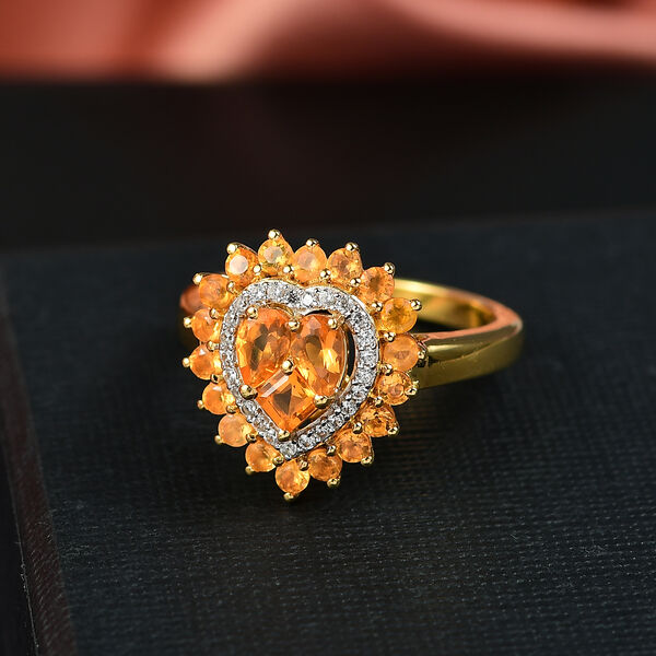 D'Joy Blaze Feueropal Ring - 1,10 ct. image number 2