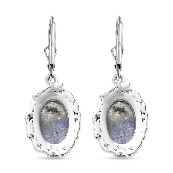 AAA Labradorit Ohrringe - 8,50 ct. image number 7