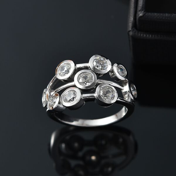 J Francis gefertigt mit SWAROVSKI- Swarovski Zirkonia Ring image number 2