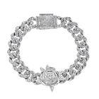 Weißer Kristall Armband ca. 19 cm