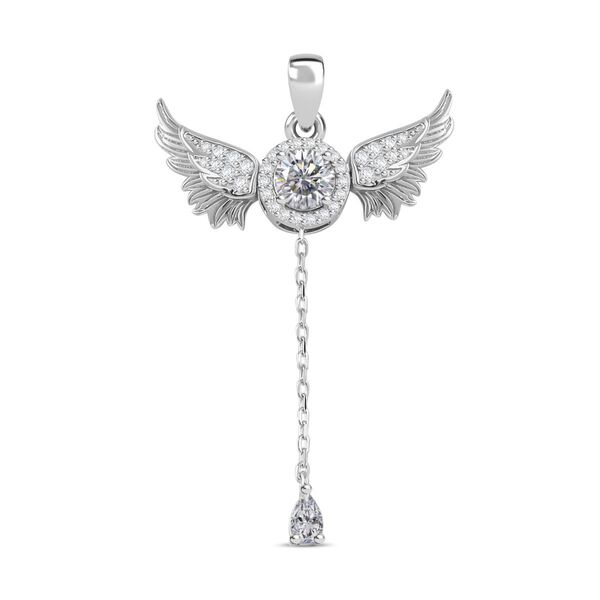 Moissanit Engel Anh&auml;nger - 1,26 ct.