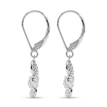 D'Joy wei&szlig;e Diamant Ohrringe - 0,50 ct.