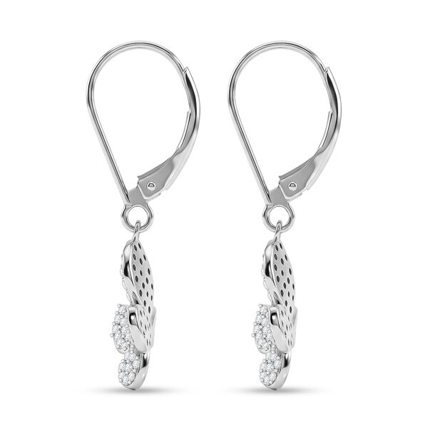 D'Joy wei&szlig;e Diamant Ohrringe - 0,50 ct. image number 4