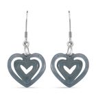 D'Joy Natürlicher Olmek Jadeit Ohrringe 925 Silber rhodiniert ca. 7.00 ct