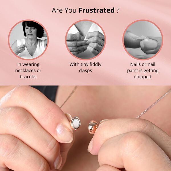 TOUCH und LOCK Magnet-Karabinerverschluss in 585 Gold image number 3