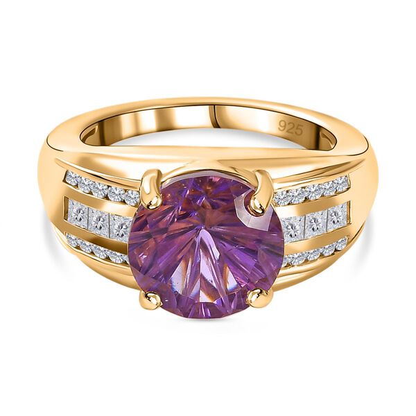 AA Marokkanischer Amethyst und Zirkon Ring - 5,70 ct.