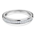 Diamant-Ring, 925 Silber platiniert  ca. 0,25 ct image number 0