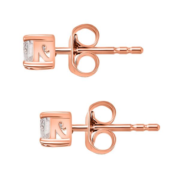 D&rsquo;Joy Moissanit Schmuckset, 925 Silber 750 Ros&eacute;gold Vermeil - 1,46 ct. image number 9