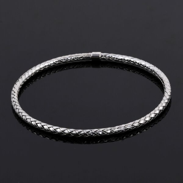 Royal Bali Kollektion - Geflochtener Armreif, 19 cm - 10g image number 2