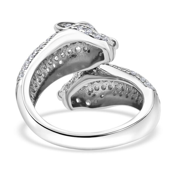 LUSTRO STELLA weißer Zirkonia Ring image number 5