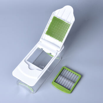 4-in-1 Multifunktions-Zerkleinerer, wei&szlig; + gr&uuml;n