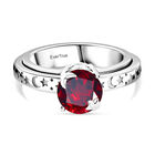 EVER TRUE AA Mosambik Granat Ring Nickelfreies Messing (Größe 19.00) ca. 2,23 ct