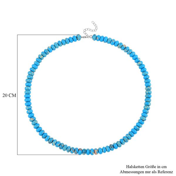 Imperial Jaspis Halskette, 45+5 cm - 200 ct. image number 5