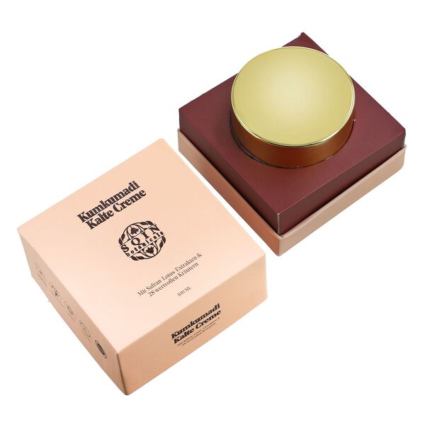 4er-Set SQIN Botanicals Kumkumadi Kollektion: K&ouml;rper&ouml;l (100ml), Gesichts&ouml;l (50ml), Cold Cream (100ml), und Nachtgel (100ml) image number 4