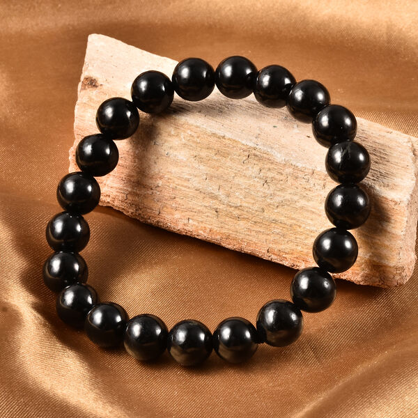 Shungit flexibel Armband ca. 18-19 cm lange 137.50 ct image number 2