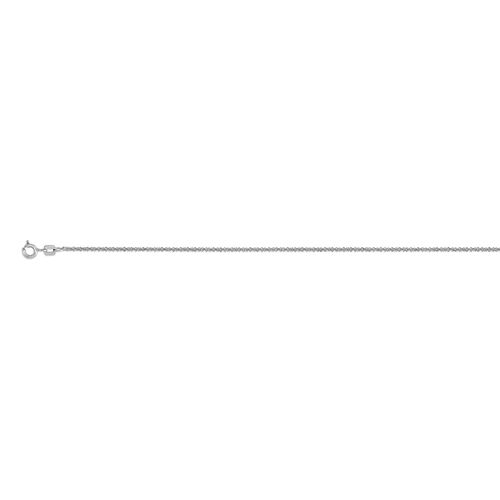 Italienische Funkelkette, ca. 75 cm, 925 Silber ca. 3,22g image number 0