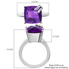Lusaka Amethyst und Zirkon-Ring - 5,83 ct. image number 6