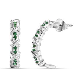 XOXO grüne Zirkonia-Ohrringe - 0,42 ct.