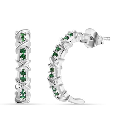 XOXO grüne Zirkonia-Ohrringe - 0,42 ct. image number 0