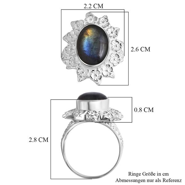 Royal Bali D'Joy AAA Labradorit Ring - 6 ct. image number 6