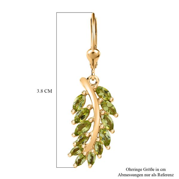 D'Joy Peridot 45cm Halskette und Ohrringe image number 13