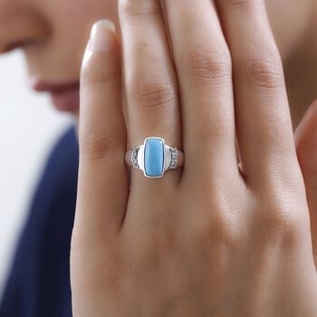 AA amerikanischer, nat&uuml;rlicher Sleeping Beauty und Zirkon-Ring - 2,22 ct.