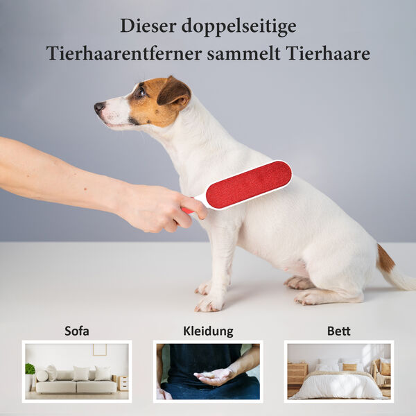 2er-Set Fusselrolle, Dunkelrot image number 4