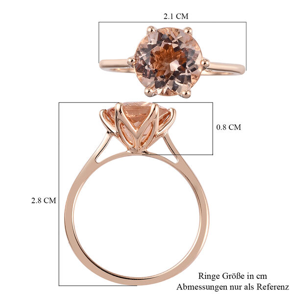 AAA Marropino Morganit-Ring, 585 ros&eacute;gold  ca. 2,30 ct image number 7