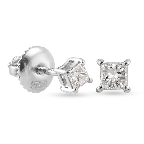 RHAPSODY Prinzessinnen-Schliff VS EF Diamant-Ohrringe - 0,20 ct. image number 5