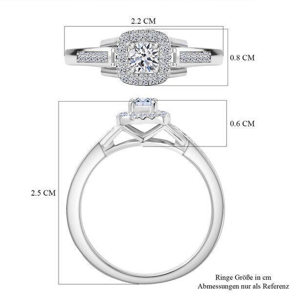 LUXURIANT SI-GH Labor Diamant Ring - 0,33 ct. image number 7