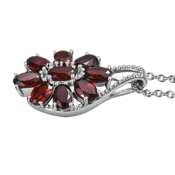 Rotes Granat-Schmuckset - 31,97 ct. image number 7