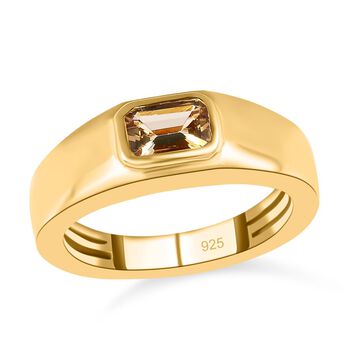 Nat&uuml;rlicher, goldener Tansanit-Ring - 0,51 ct.