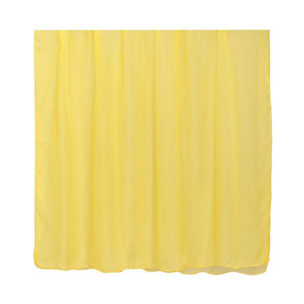 LA MAREY - 100% Maulbeeren-Seidenschal, Chiffon, 110x180 cm, Gelb image number 2