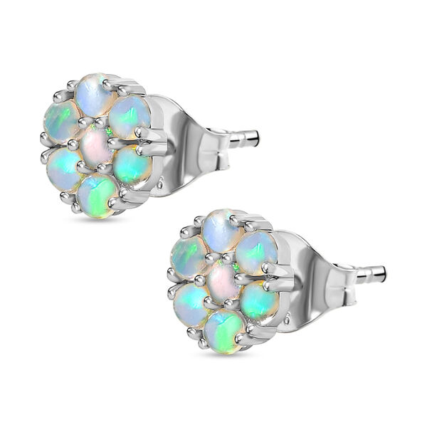 Natürliche, äthiopische Opal-Ohrstecker - 0,73 ct. image number 4