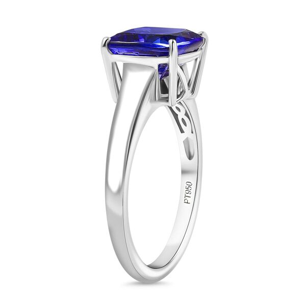 RHAPSODY AAAA Tansanit Ring in 950 Platin - 6,24 ct. image number 4