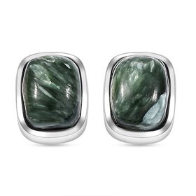 Sibirische Seraphinite Ohrringe - 6,64 ct.